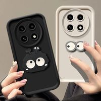 For Honor Magic 7 Lite Case Honor Magic7 Pro Phone Case Honor X9C Magic7 Full Package Matte 3D Eyes coalball Back Cover