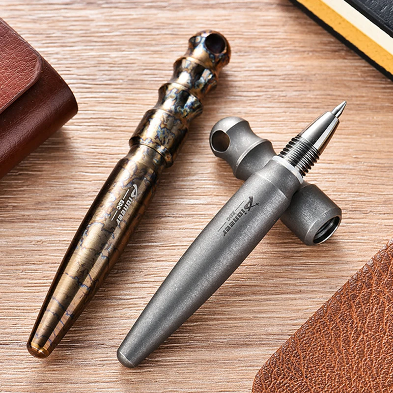 Titaniumlegering TC4 draagbare Edc tactische pen, Mini Defense Survival gebroken raampen, camping multifunctioneel schrijven, A1090