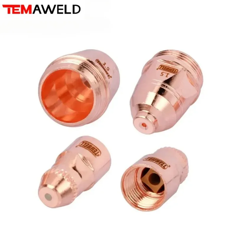 20/40Pcs P80 Plasma Electrode Nozzle 1.1/1.3/1.5/1.7mm Cutting Torch 60A 80A 100A P80 CNC lectrode Plasma Cutter Accessories