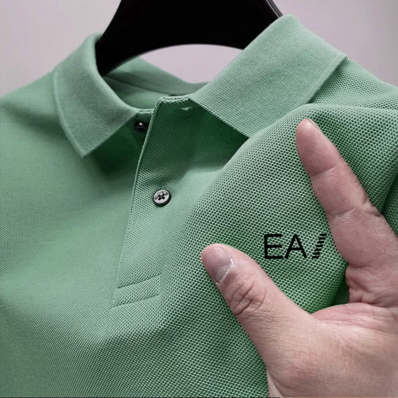 

Men's Business Casual T-Shirt - Printed Round Neck Breathable Fashion Style, High-Quality Short-Sleeved Summer Sport Shirt