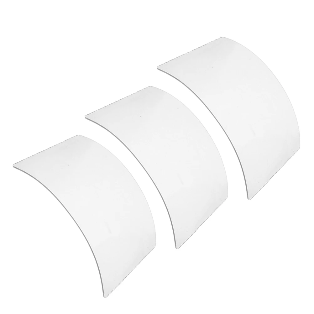 

3Pcs Sandblasting Hood Dust Protection Lens Replacement Clear Glass Lens Part Comfortable Fit for Sandblasting Grinding Cutting