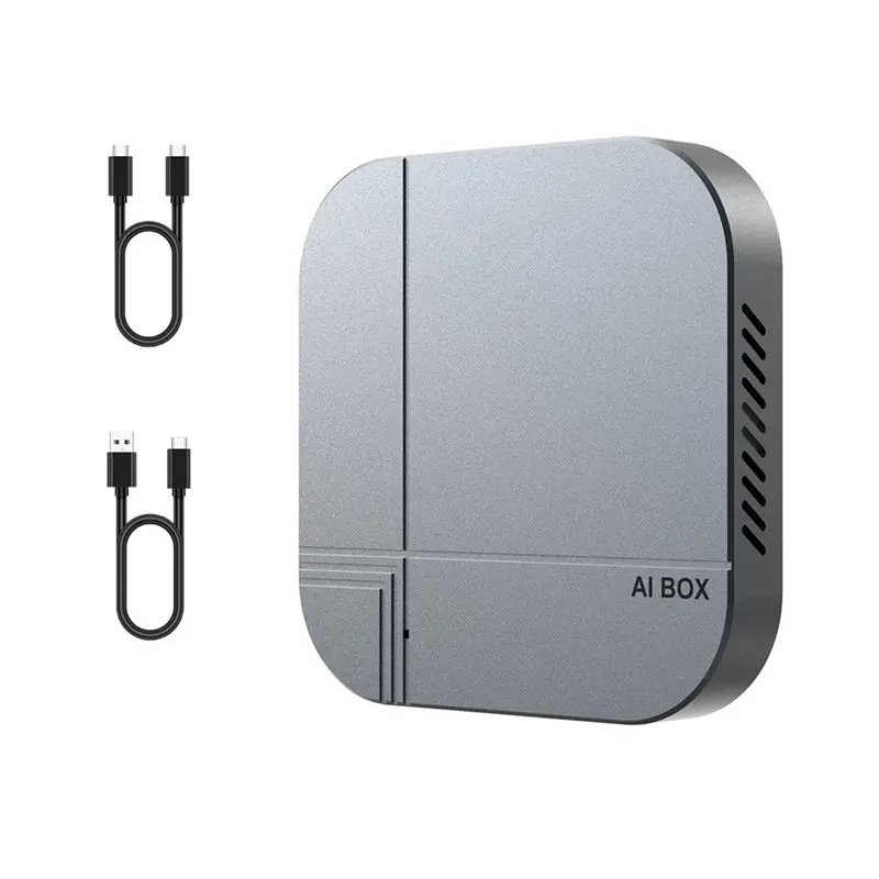 

Wireless Carplay Android Auto 4+ 32G Dual Wifi Bluetooth 4.2 AI Smart Box Car Adapter Wired To Wireless