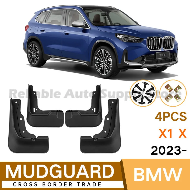 

For BMW X1 X 2023 Premium Front and Rear Mud Flaps Fender Guards Auto Accessories Top Selling High Quality Factory Direct Wholes