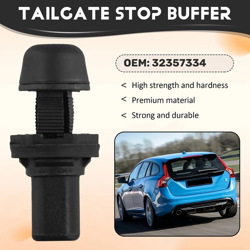 For Volvo C30 V40  XC60 XC90 V90 Tailgate Bootlid Adjustable Stop Buffer 32357334 31395927 32357334