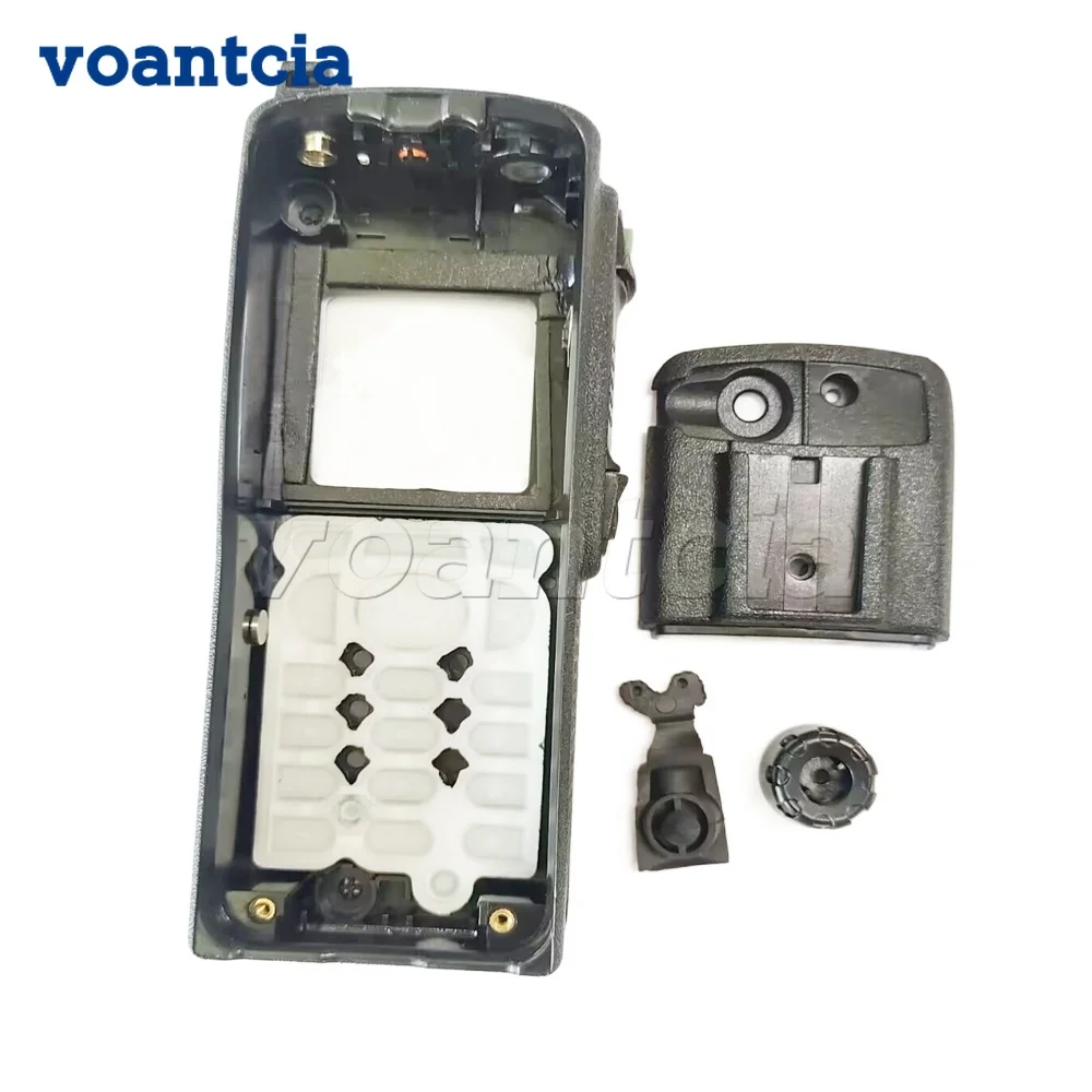 2/5/10Sets Replacement Repair Front Housing Case Back Cover Keypad Knob for Motorola MTP850 Walkie Talkie Radio Accessories