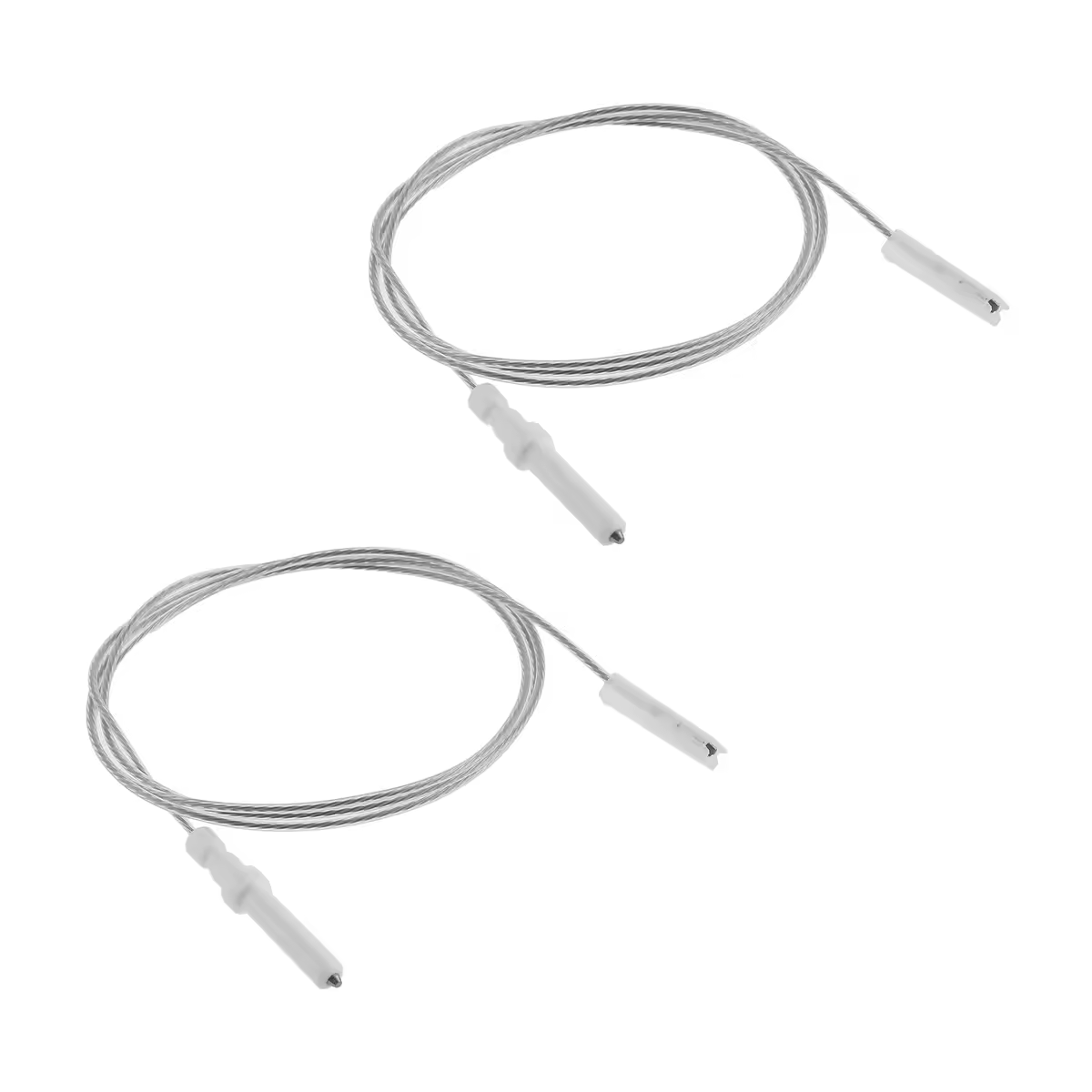 2pcs Gas Cooktop Stove Spare Igniter 35/40/45mm Electrode Spark Plug 900mm Wire Ignition Ceramic Pin for Gas Cooker Replacement