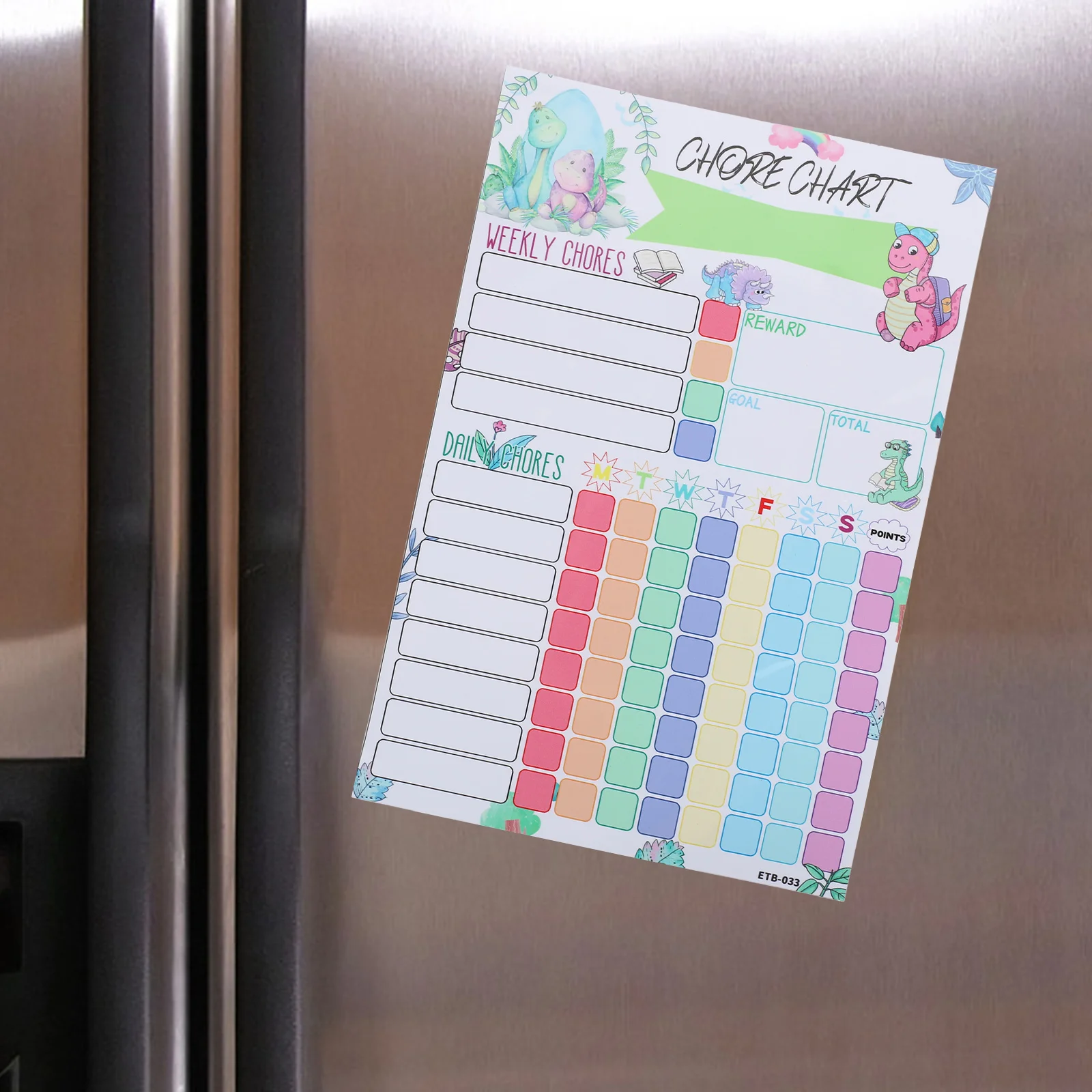 

Magnetic Chore Chart High grade Safe Kids Routine Behavior Planner Sticker Home School Multifunctional Reward Decorative