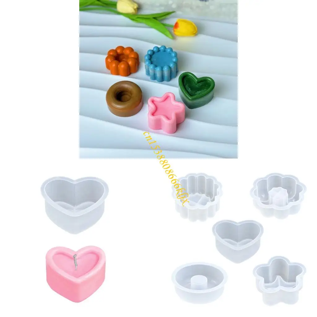 

Постоянная силиконовая конфетка многоразового использования с сердечными десертными формами вечеринки для выпечки для выпечки
