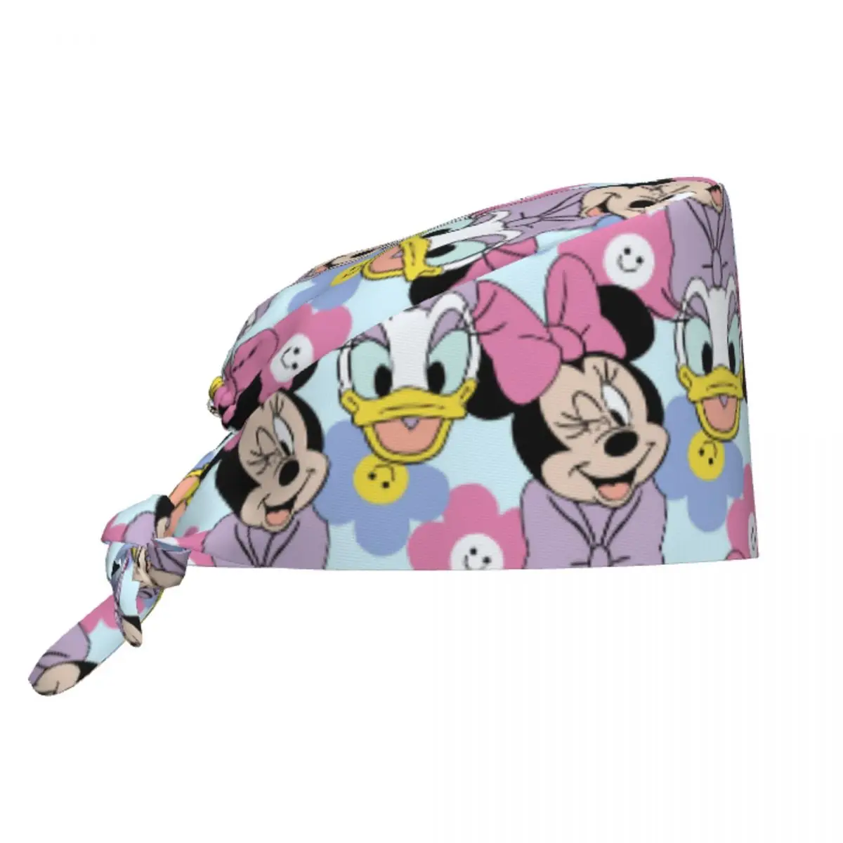 El personal médico personalizado de Mickey Mouse Minnie de la historieta esfrega el sombrero de las mujeres de los hombres para las gorras del exfoliante del sombrero del chef