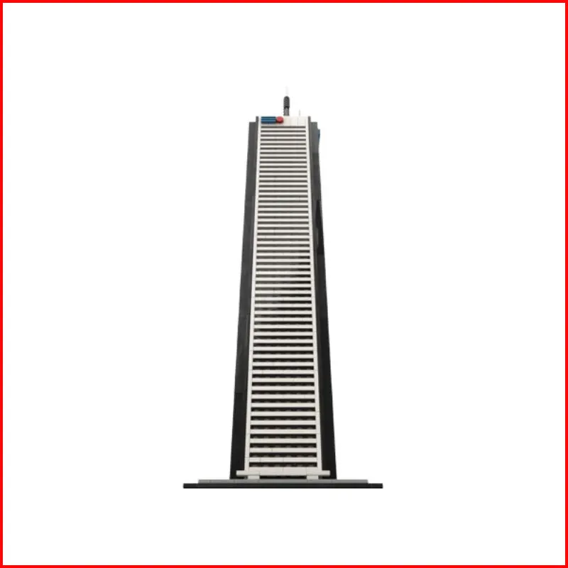 

New product in stock: MOC 1668-piece creative architectural plaza building small particle building blocks, educational toy model