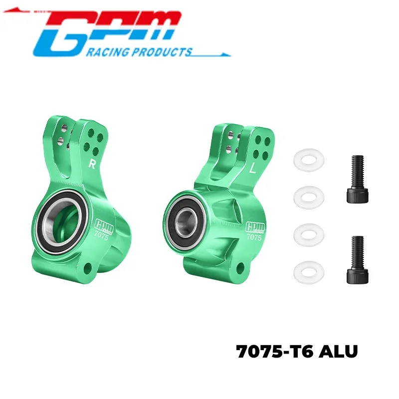 GPM MAK022 7075 LEGERING ACHTERNAAF (LARGER BINNENLAGERS) VOOR ARRMA 1/8 KRATON 6S / OUTCAST 6S / NOTORIOUS 6S / BIG ROCK 6S / KRATO