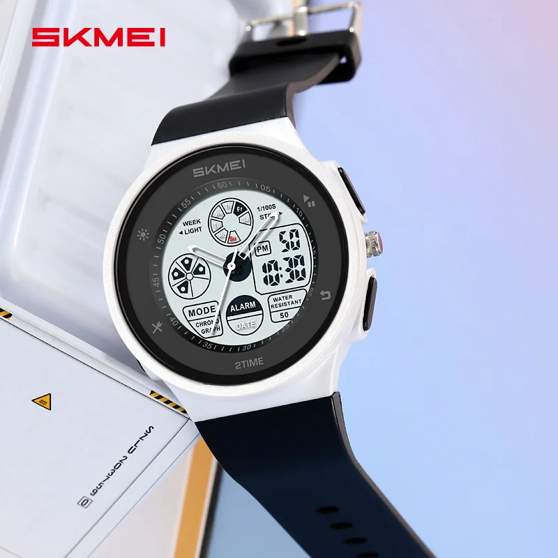 

SKMEI модный будильник цифровые электронные часы повседневные спортивные часы для мужчин женщин водонепроницаемые наручные часы Horloges Mannen