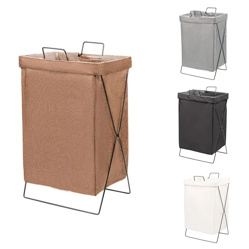 

Foldable Dirty Laundry Basket Storage Basket For Clothes Toys Household Bathroom Laundry Organizer Bags