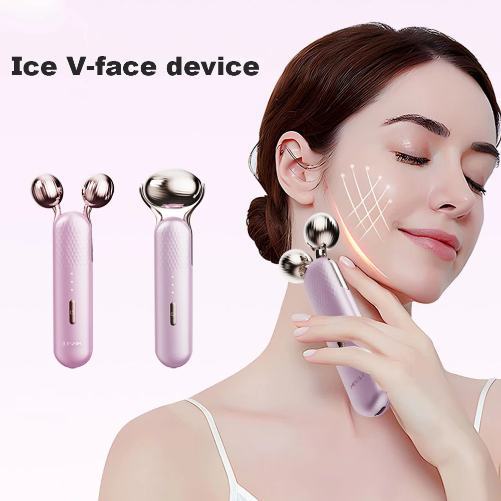 Handheld Facial Ice Muscle Instrument Ice Compressor Ice Rejuvenation Repair Sunburn Shrink Pores Cold Hammer Face Cooling Tools