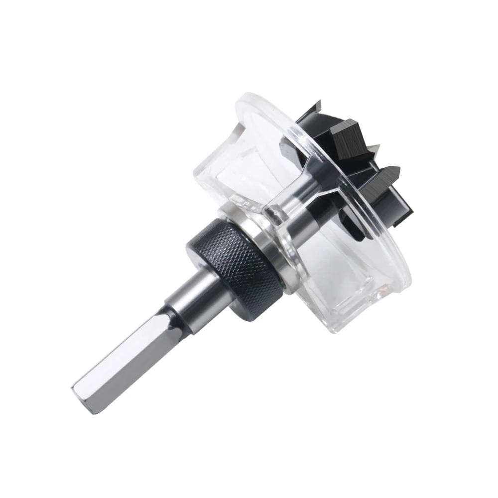 LAVIE Hex Shank 35mm pisau 2,3, kualitas tinggi pemosisian dapat disesuaikan dengan penutup lubang engsel mata bor untuk pertukangan MK0535O