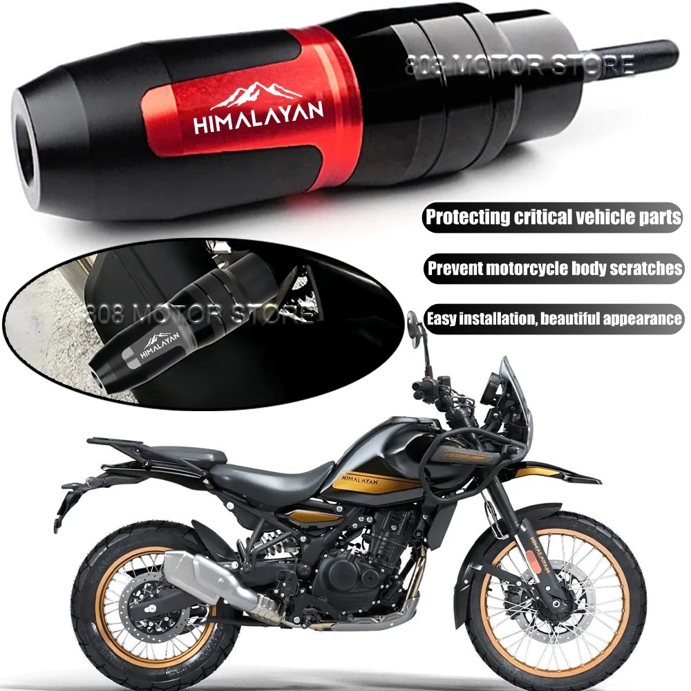

For Himalayan 450 411 Motorcycle CNC Accessoires Falling protection Exhaust Slider Crash