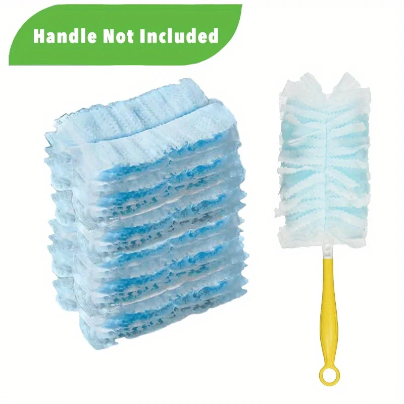 Disposable 2pcs Electrostatic Duster Refills - Excluding handle No Battery Needed - Ideal om, Bedroom, Kitchen,