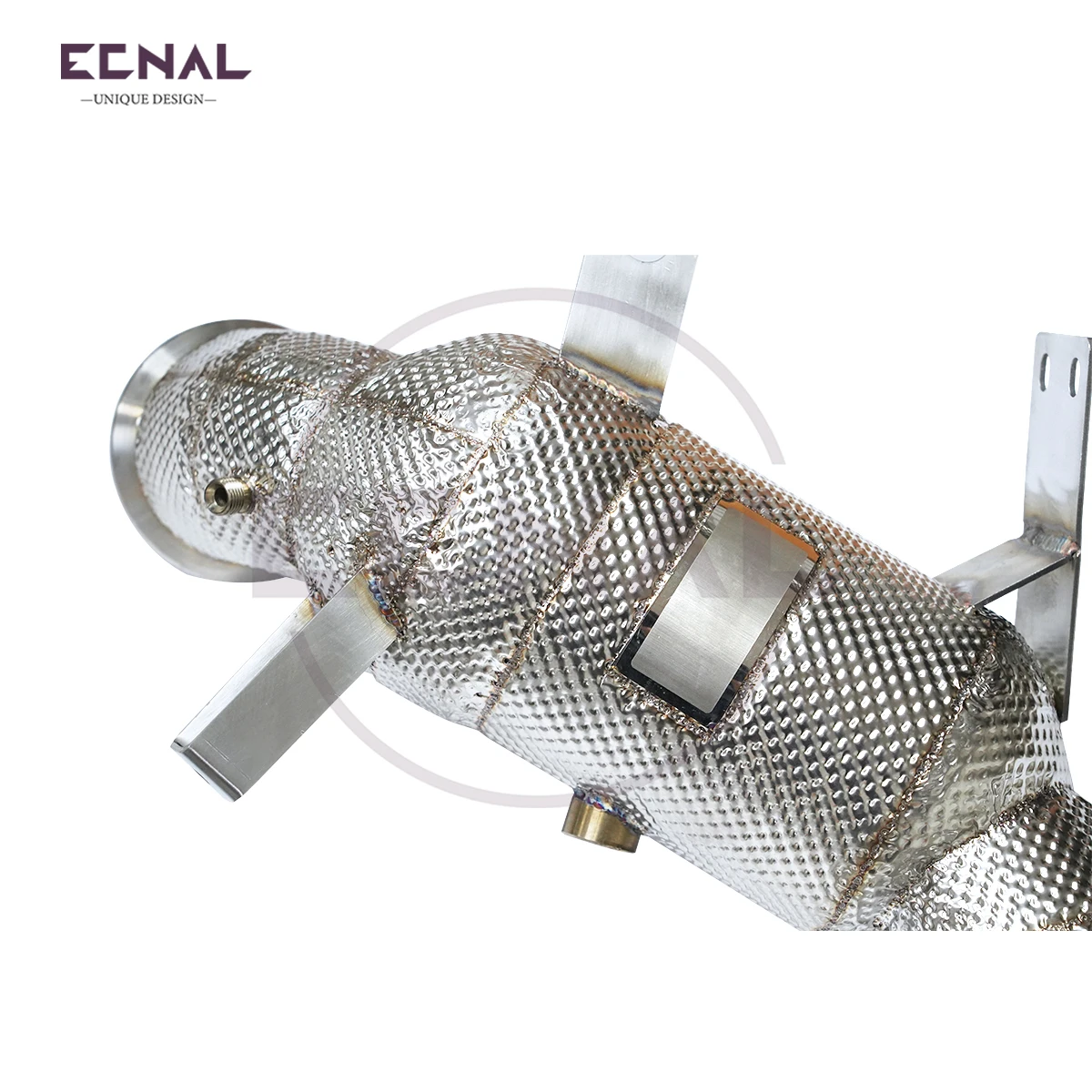 

Ecnal Exhaust for 2020+ Benz CLA45 GLA45 A45 S W177 2.0T High Quality Stainless Steel with Insulator Exhaust Downpipe