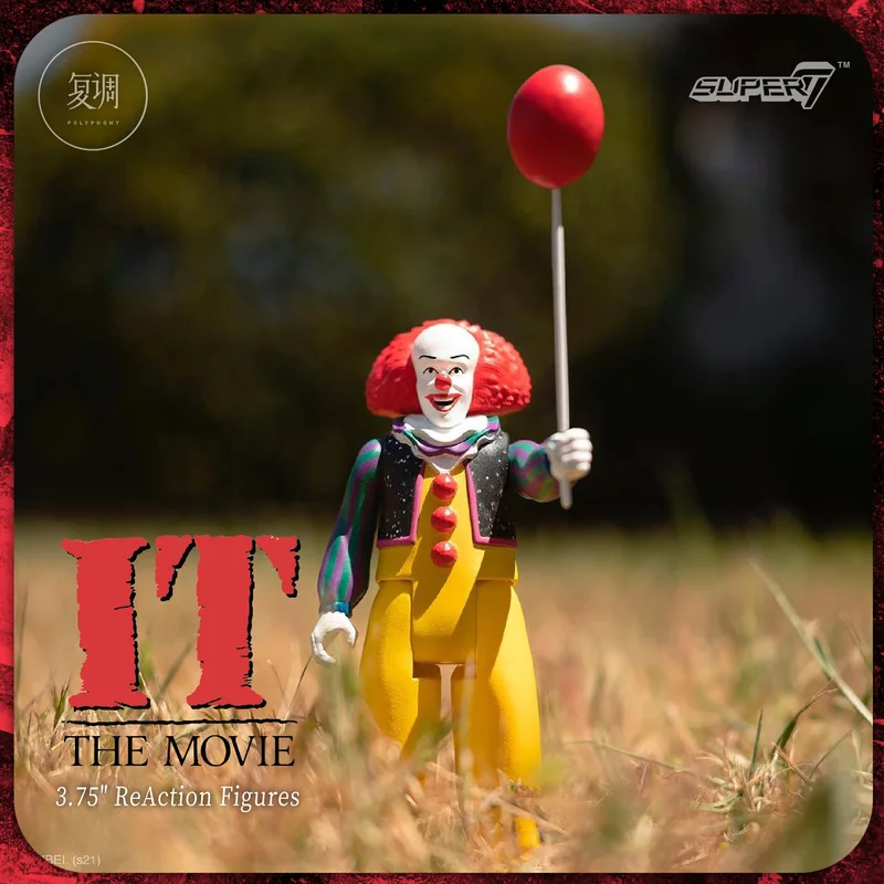 

In Stock Super7 It Movie Pennywise Ultimate Action Figure On Blister Card Collectible Decoration Ornament Model Toy Gifts