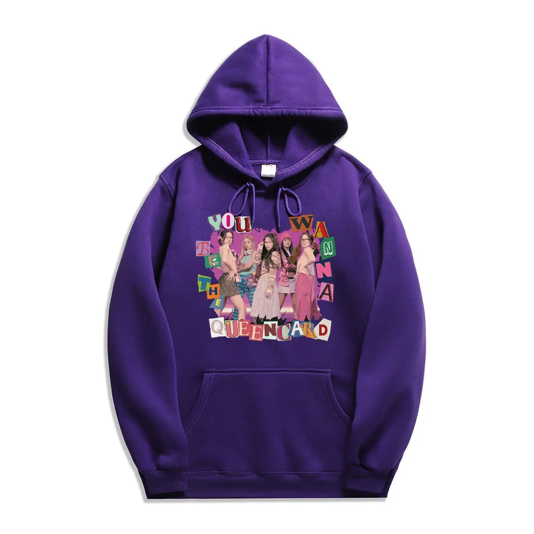 GIDLE Hoodie Kpop (G)I-DLE You Wanna Be The Queencard Hoodies Women Men Autumn Fleece Pullovers Hooded Y2k Fashion Sweatshirt