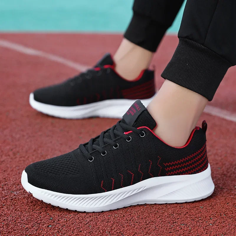 Casual schoenen voor heren Antislip wandelsneakers Lichtgewicht ademende instapsneakers Wandelschoenen voor heren Athleisure en reizen