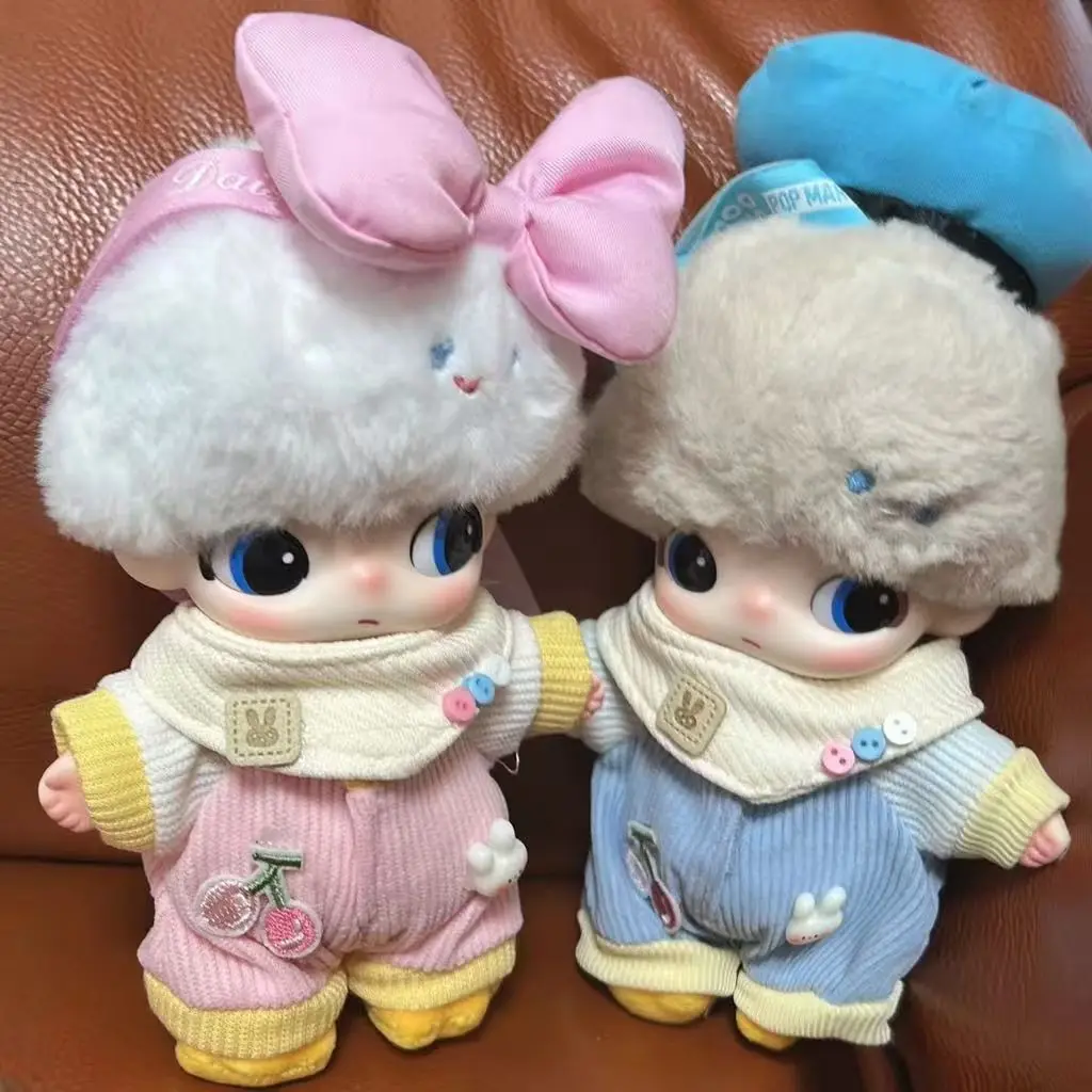 Для 17 см Labubu Idol V1 V2 модная мини-кукла, одежда, аксессуары, стильная одежда, спортивный костюм для отдыха, одежда в подарок