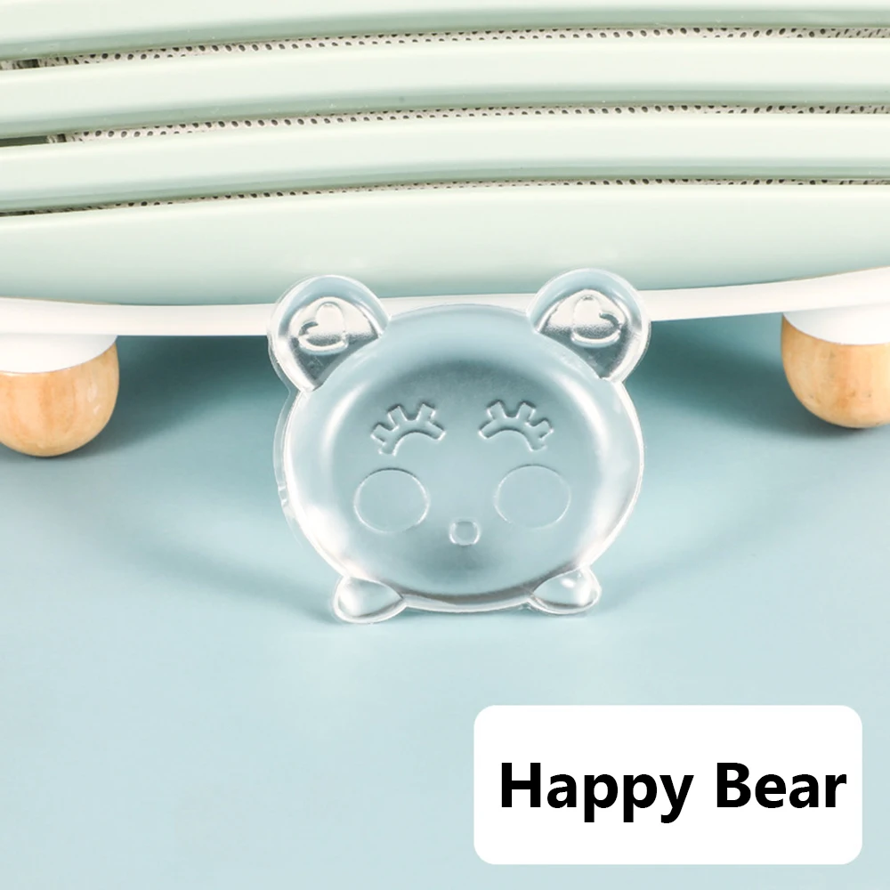 Silicone Refrigerator Anti-crash Pad Furniture Door Handle Bumper Wall Protector Door Stopper Doorstop