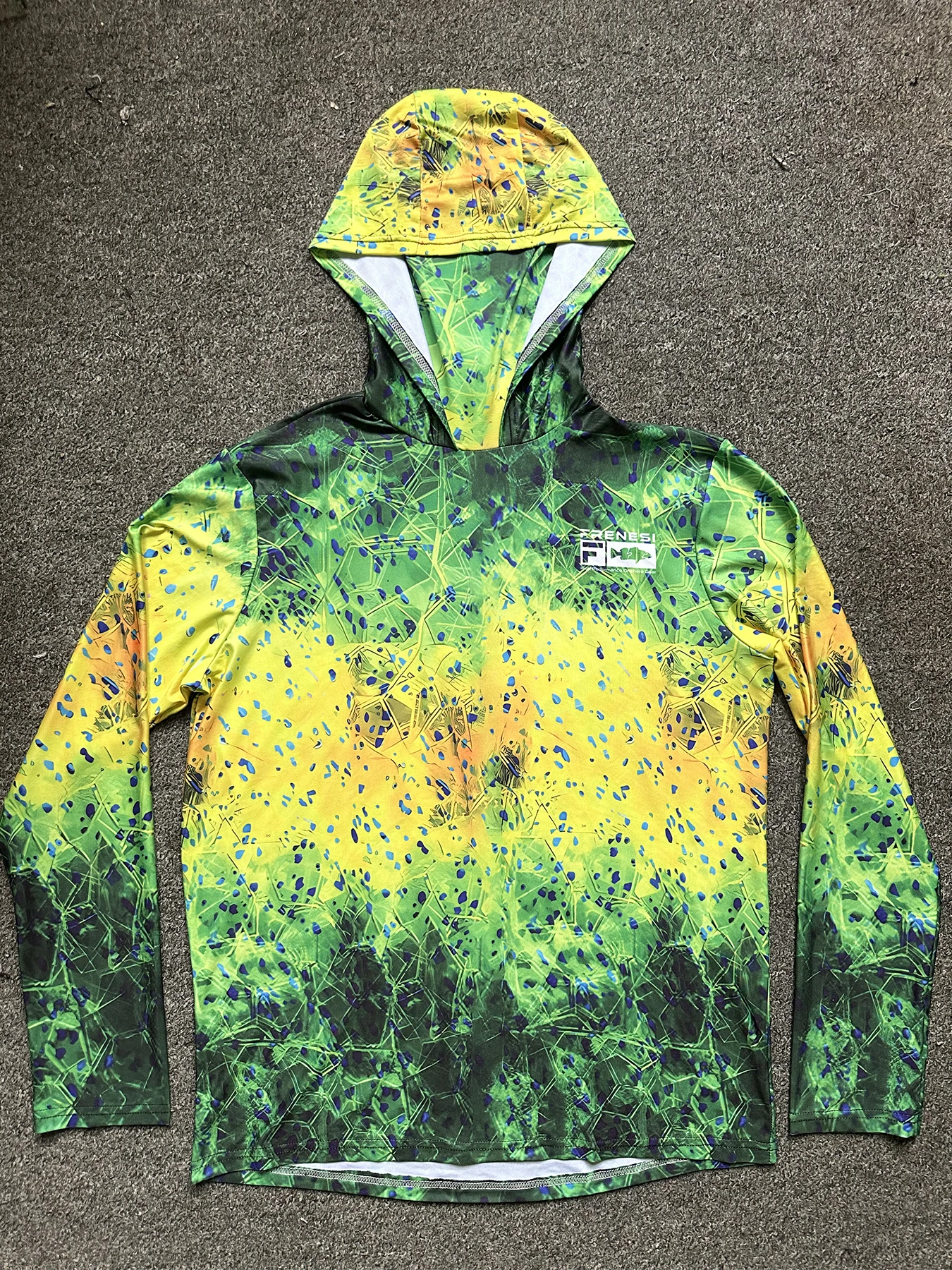 Long Sleeve Fishing Shirts Men Sun Protection Hoodie Mask All-in-one Fishing Clothing Pesca Hunting Camping Angling T-shirt New
