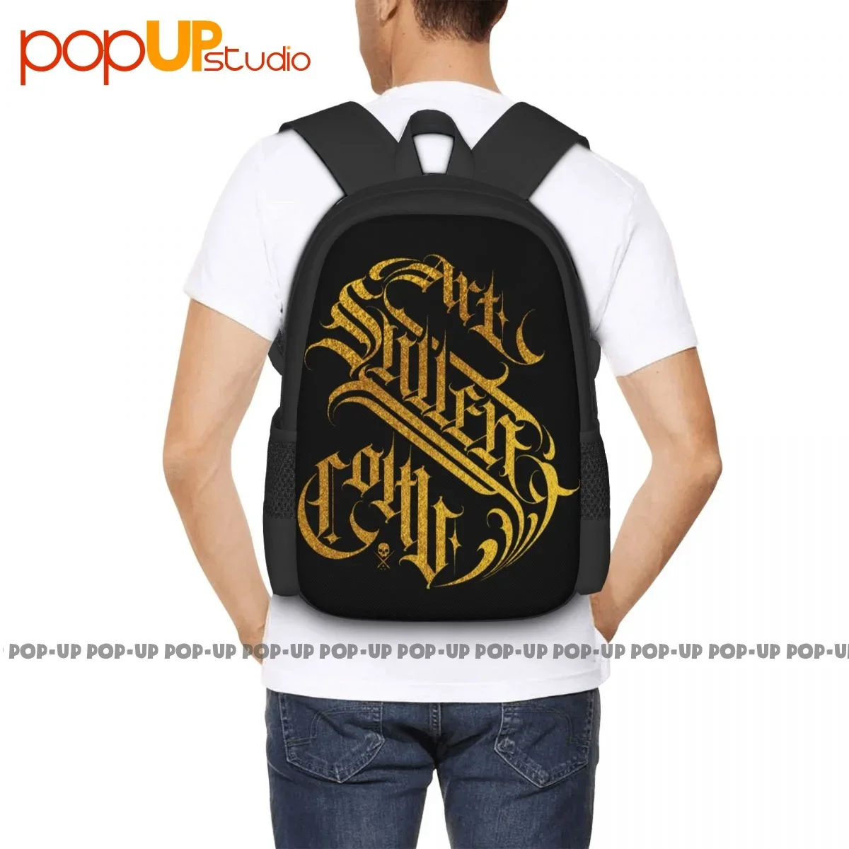 Sullen Mister Flaks Backpack Large Capacity Print Shoe Bag Gymnast Bag Bags For Travel