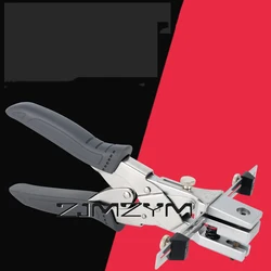 Perforateur plat pour carte PVC, perforateur carré, carte Memn'aime