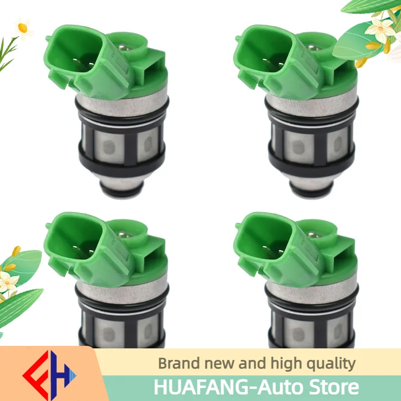 Original 1/4pcs Fuel Injectors Js4d-2 16600-1s700 For 96-04 Pickup Frontier Xterra 2.4l High Quality