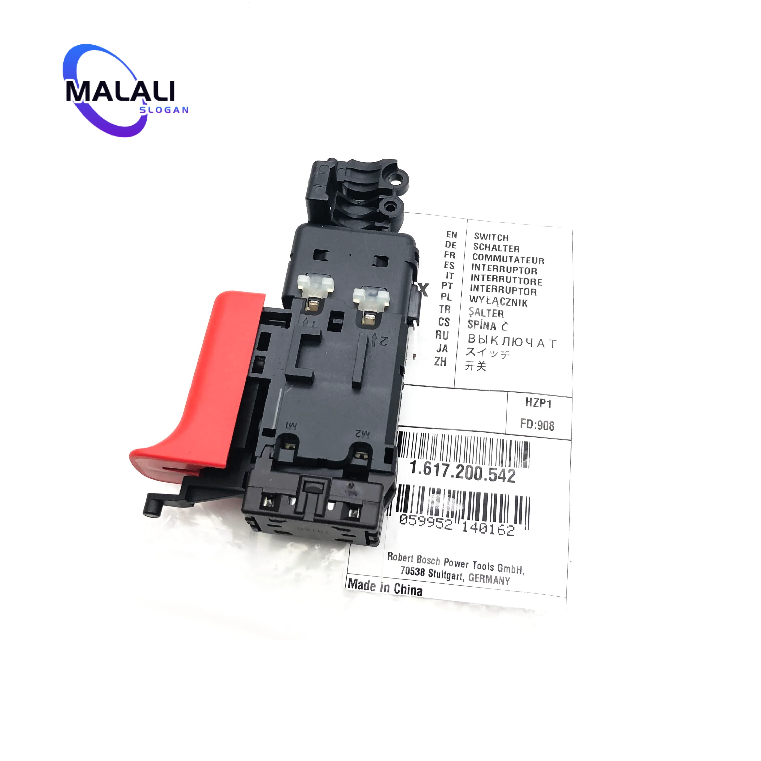 Interruptor para Bosch Gbh220re Tbh200re Gbh2-20d Gbh2000 Gbh2-20dre Gbh200 Gbh2-20 1617200542
