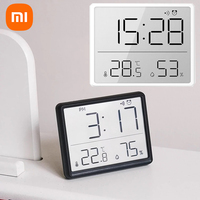 Xiaomi Multifunction Thermometer Hygrometer Automatic Electronic Temperature Humidity Monitor Clock Monitor Wall Monitor Clock