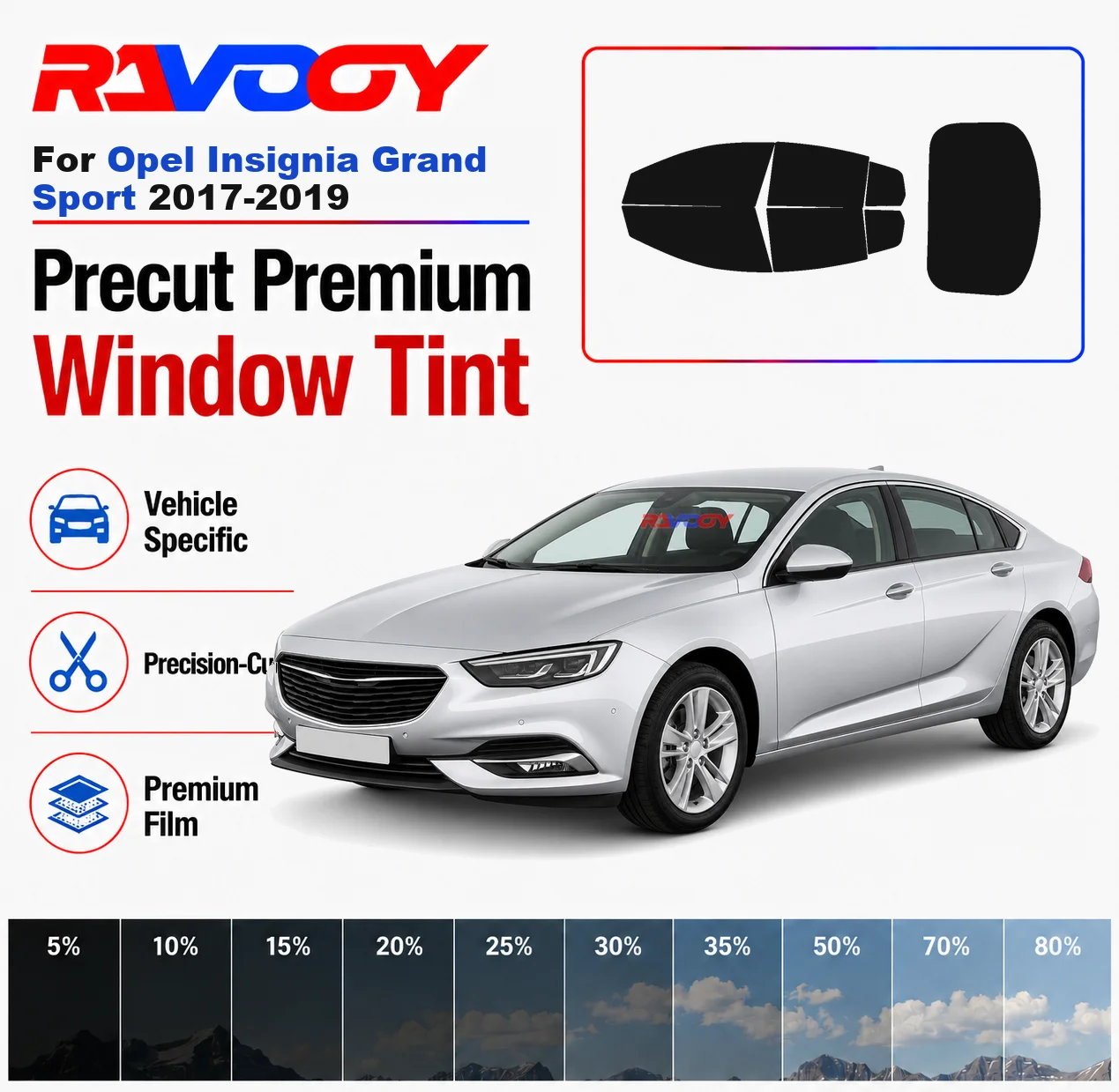 premium-precut-window-tint-kit-front-rear-windows-rear-windshield-for-opel-insignia-grand-sport-2017-2019-nano-ceramic-film