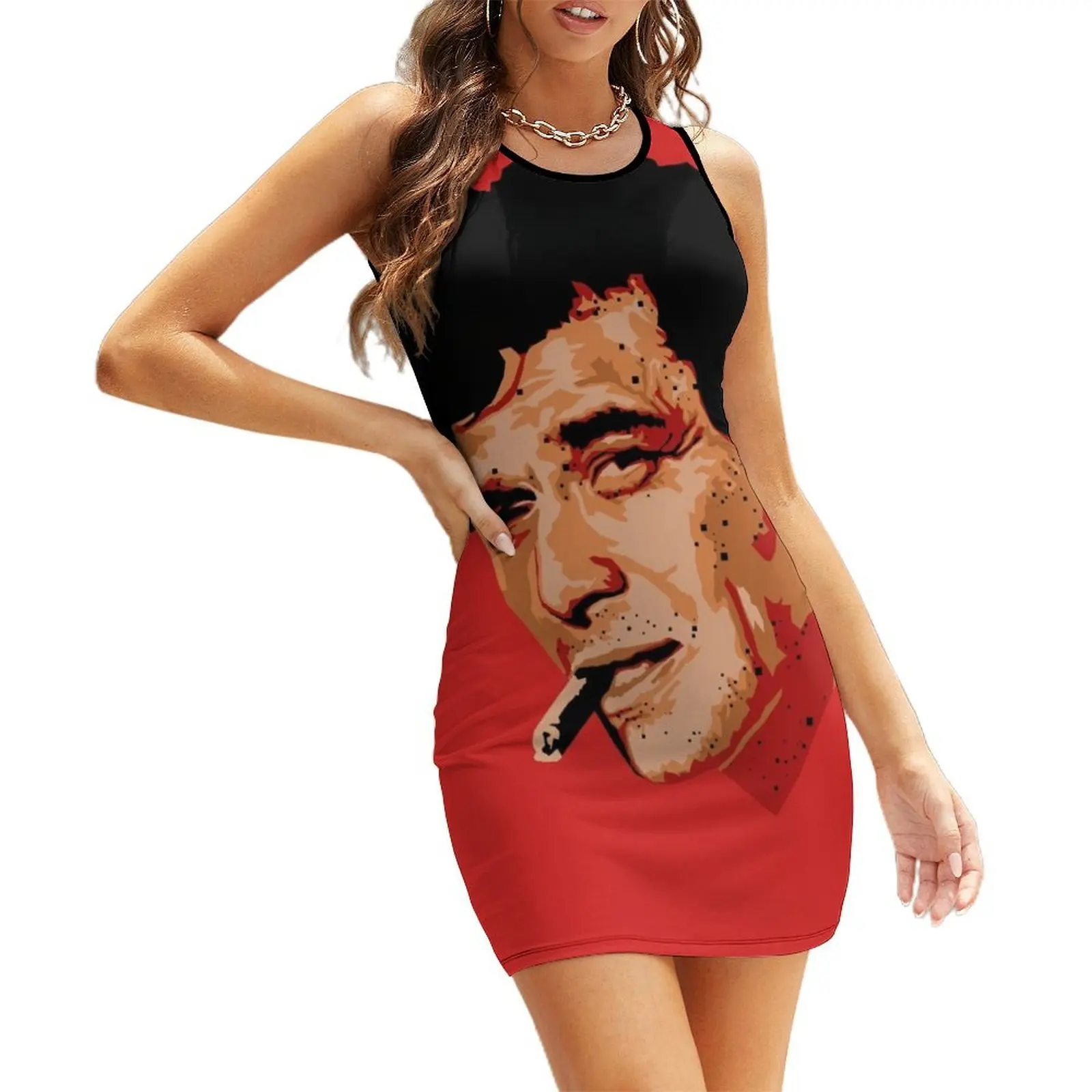 

Peter Falk Sleeveless Sundress evening dress woman Clothing female Summer dresses for women sexy dress