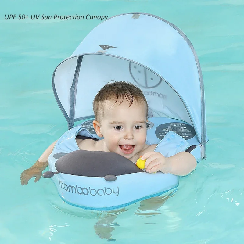 Mambobaby-Anéis de Natação Flutuante Não Inflável Bebê, Flutuador Do Ombro Do Bebê, Flutuador De Natação Para Piscina, Acessórios Para Brinquedos, UPF 50 Plus