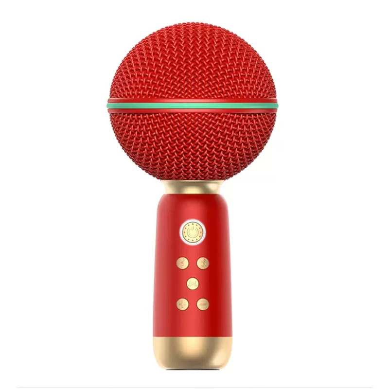 Muzen asteroid  sound all-in-one microphone home wireless omnidirectional handled single karaoke microphone KTV live Bluetooth