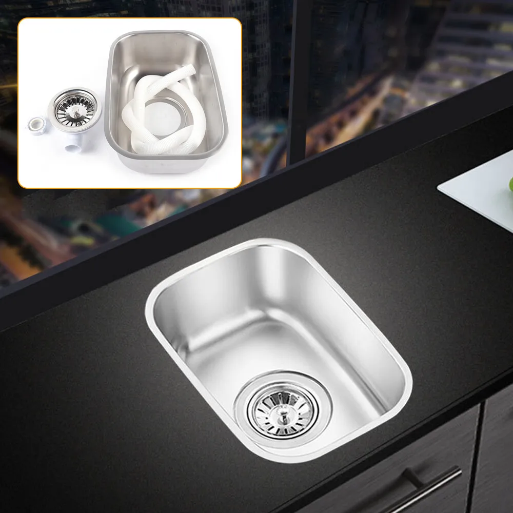 

Серебряная раковина для каравана из нержавеющей стали премиум-класса 304 с процессором полировки, износостойкая и устойчивая к ржавчине для прочного использования на колесах