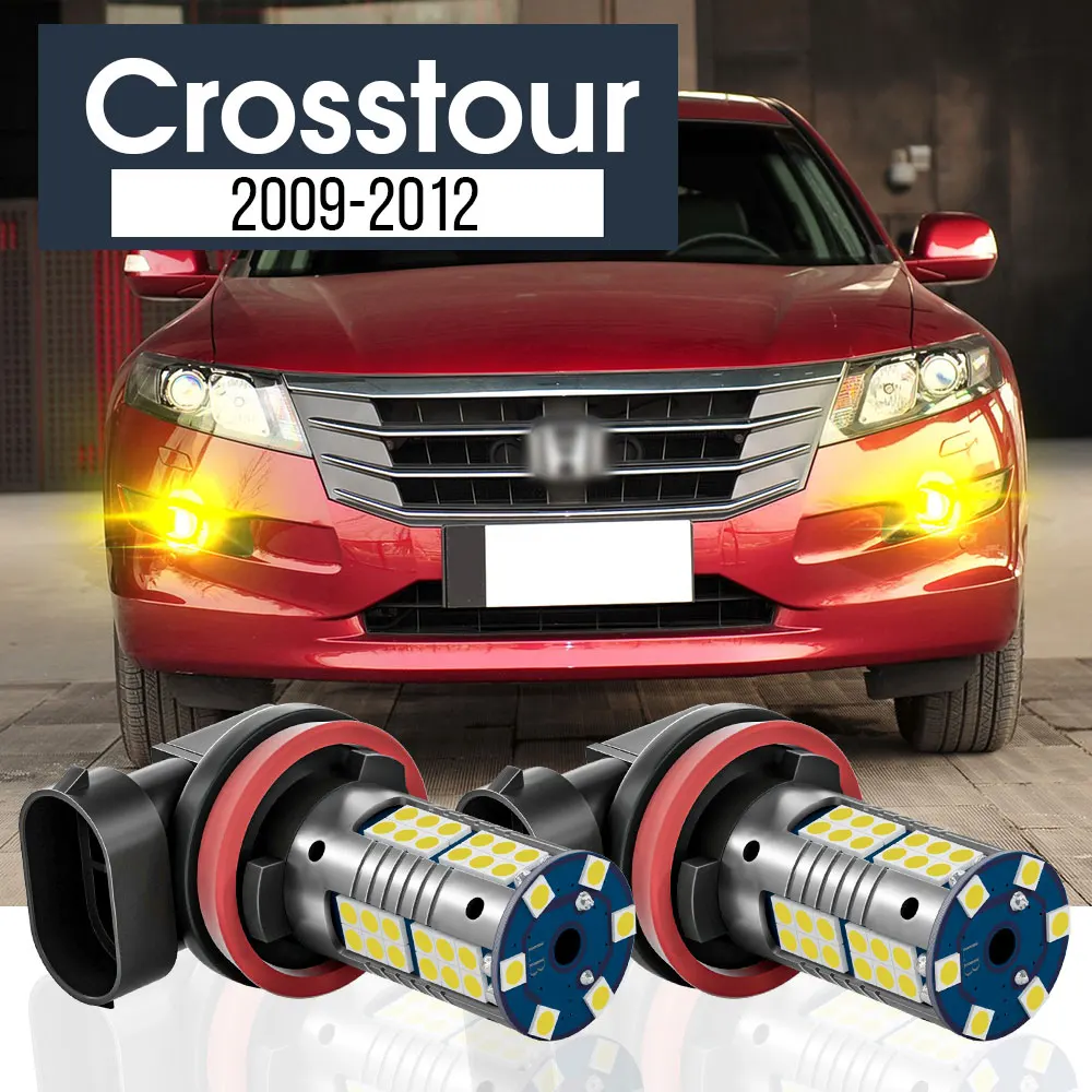 

2pcs LED Fog Light Lamp Blub Canbus Accessories For Honda Crosstour 2009-2012 2010 2011