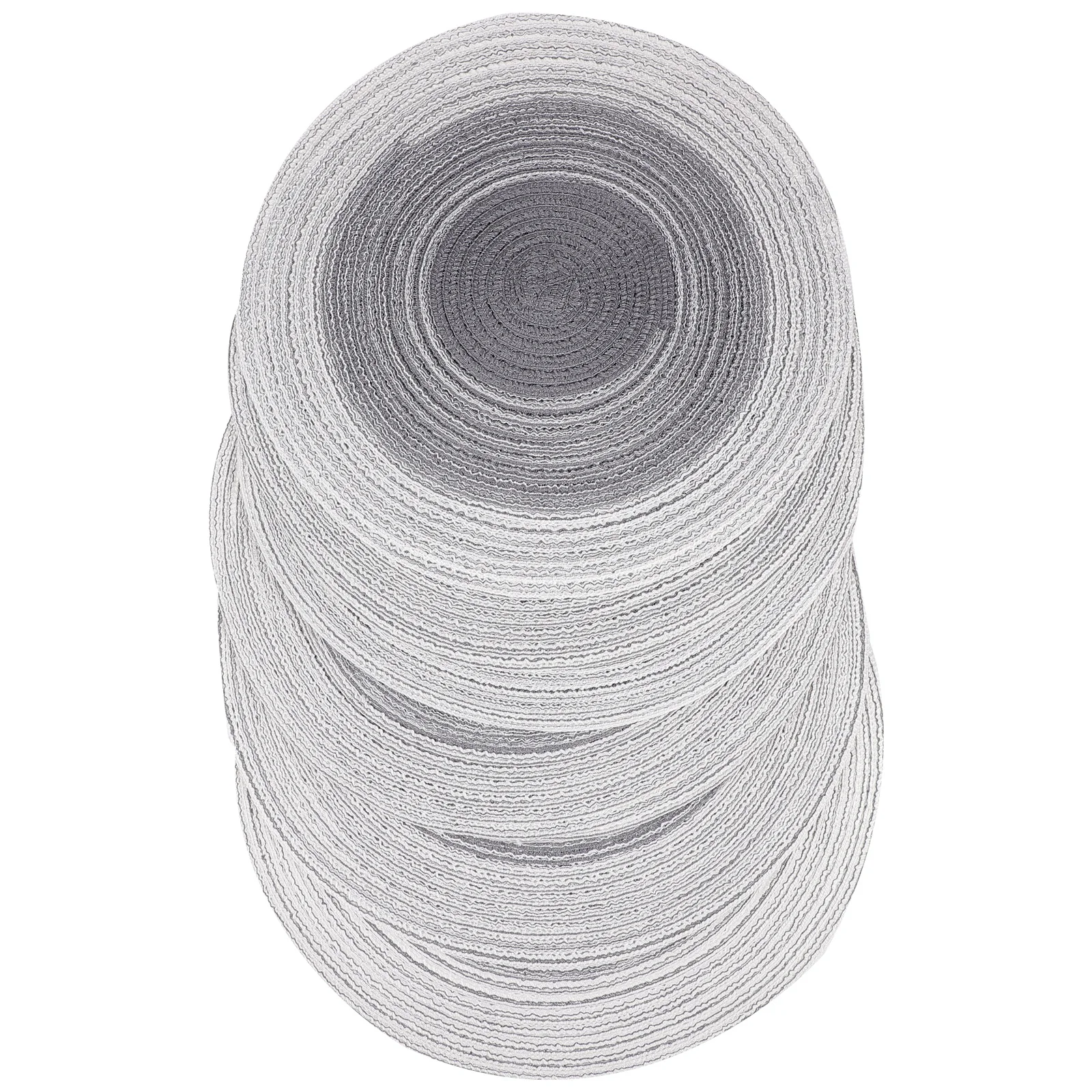 6 قطع مفرش طاولة بتصميم عازل للحرارة، ملمس يدوي ناعم ومريح مناسب كوستر أو دعائم صور لديكور المنزل