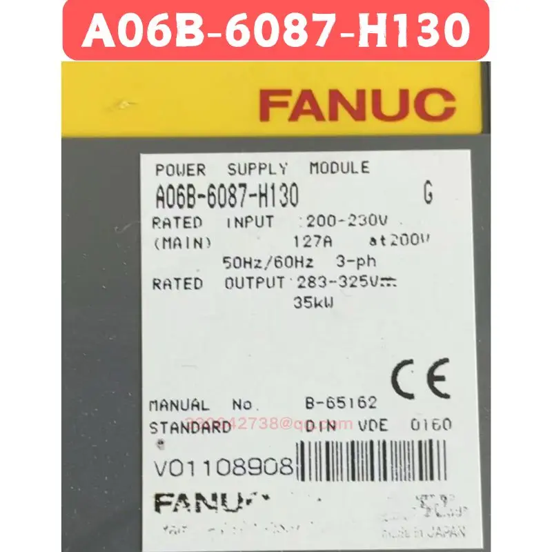 Second-hand A06B-6087-H130 Drive test OK Fast Shipping