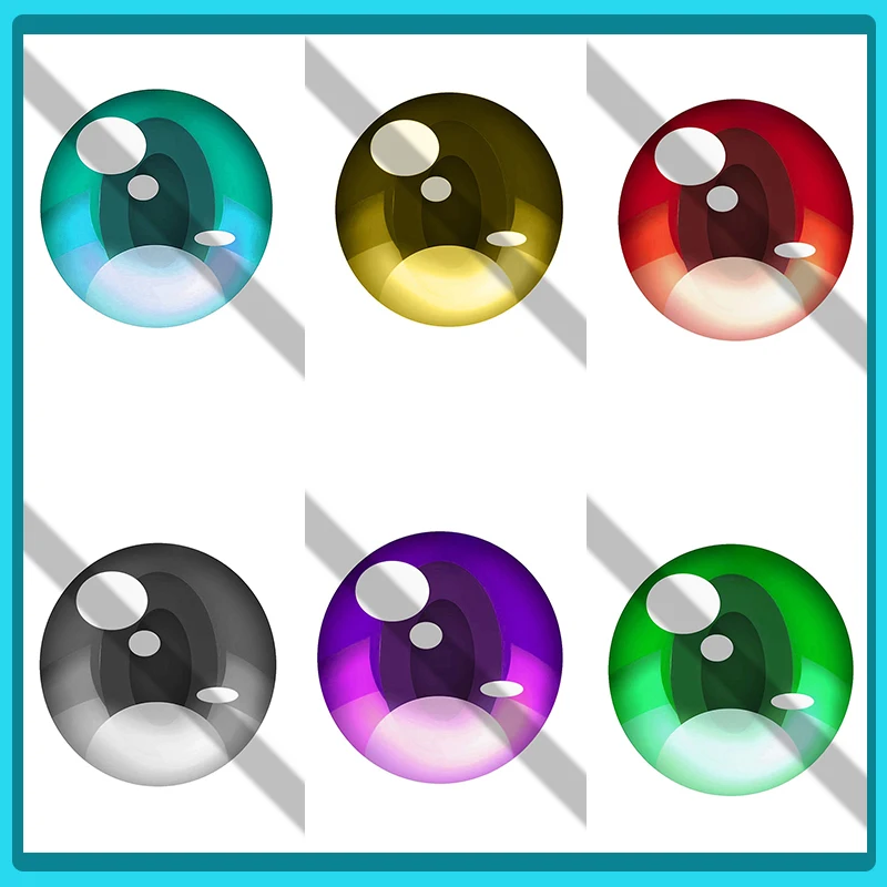 Fursuit Furry Head eyes Eyeball Furryfandom Kigurumi Kemono Cosplay 5cm-8cm Eye Pupil Accessories Animal Dust Net Eye Slices