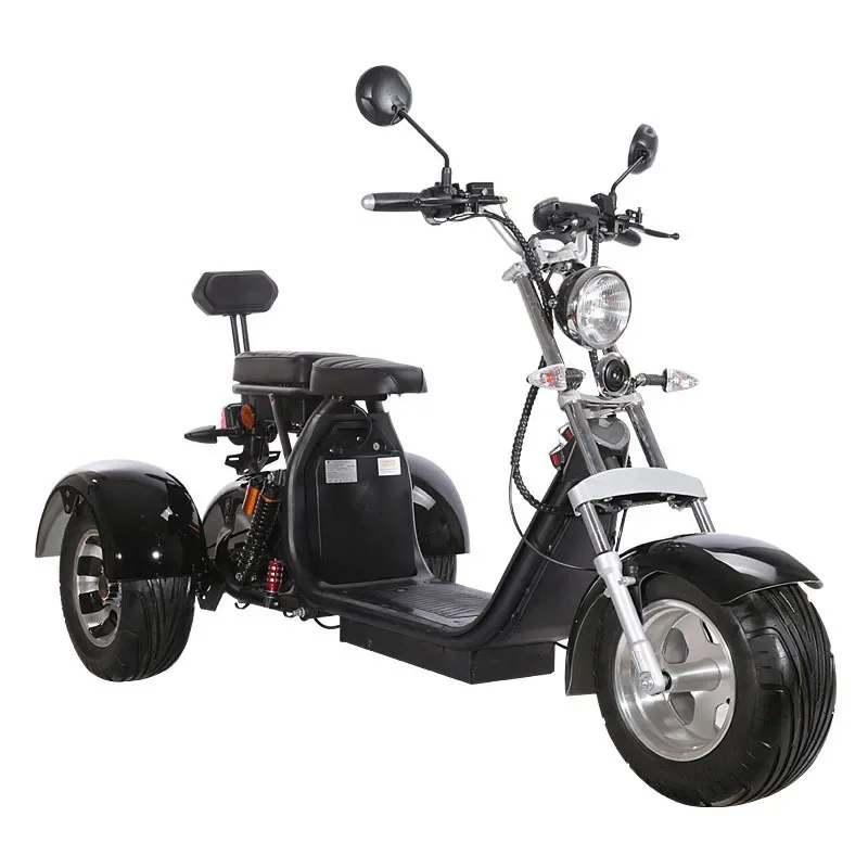 New  electric tricycle adult home pick-up child battery car pull goods climbing elderly scooter three wheels