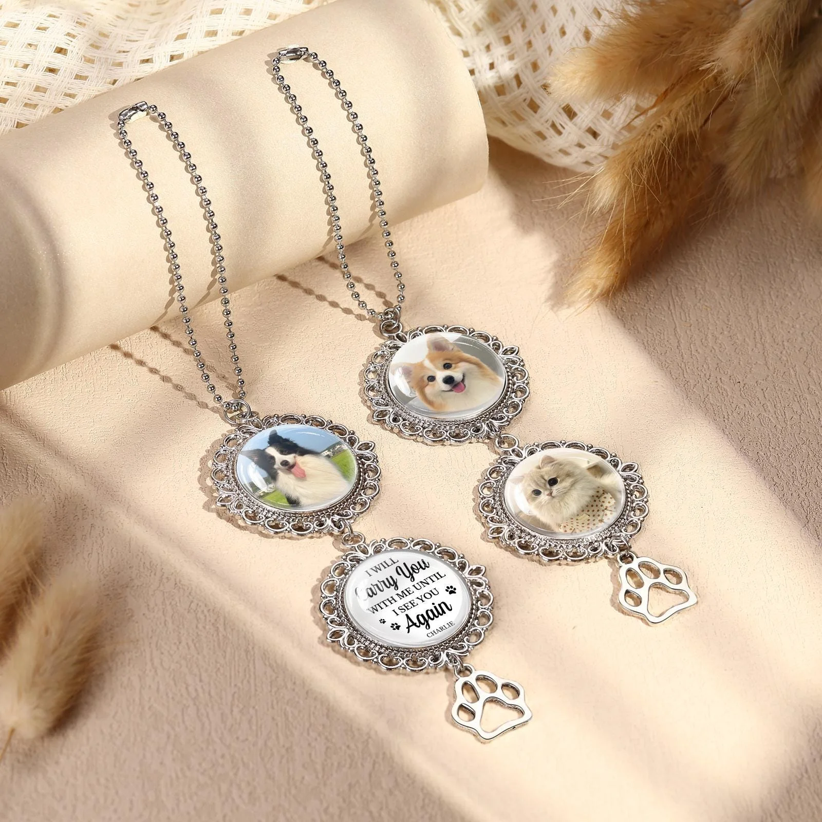 Personalised Car Mirror Ornaments, Custom Photo Rearview Mirror Pendants, Rearview Mirror Charms, Car Accessories