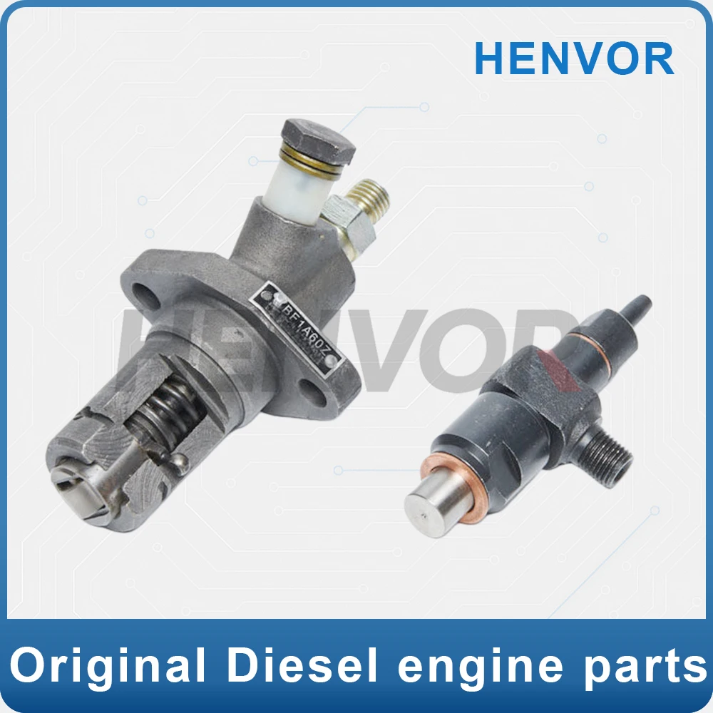 Small Diesel Engine Accessories Quan Run 168F 170FA Fuel Injection Pump Injector Oil Head Large Pump