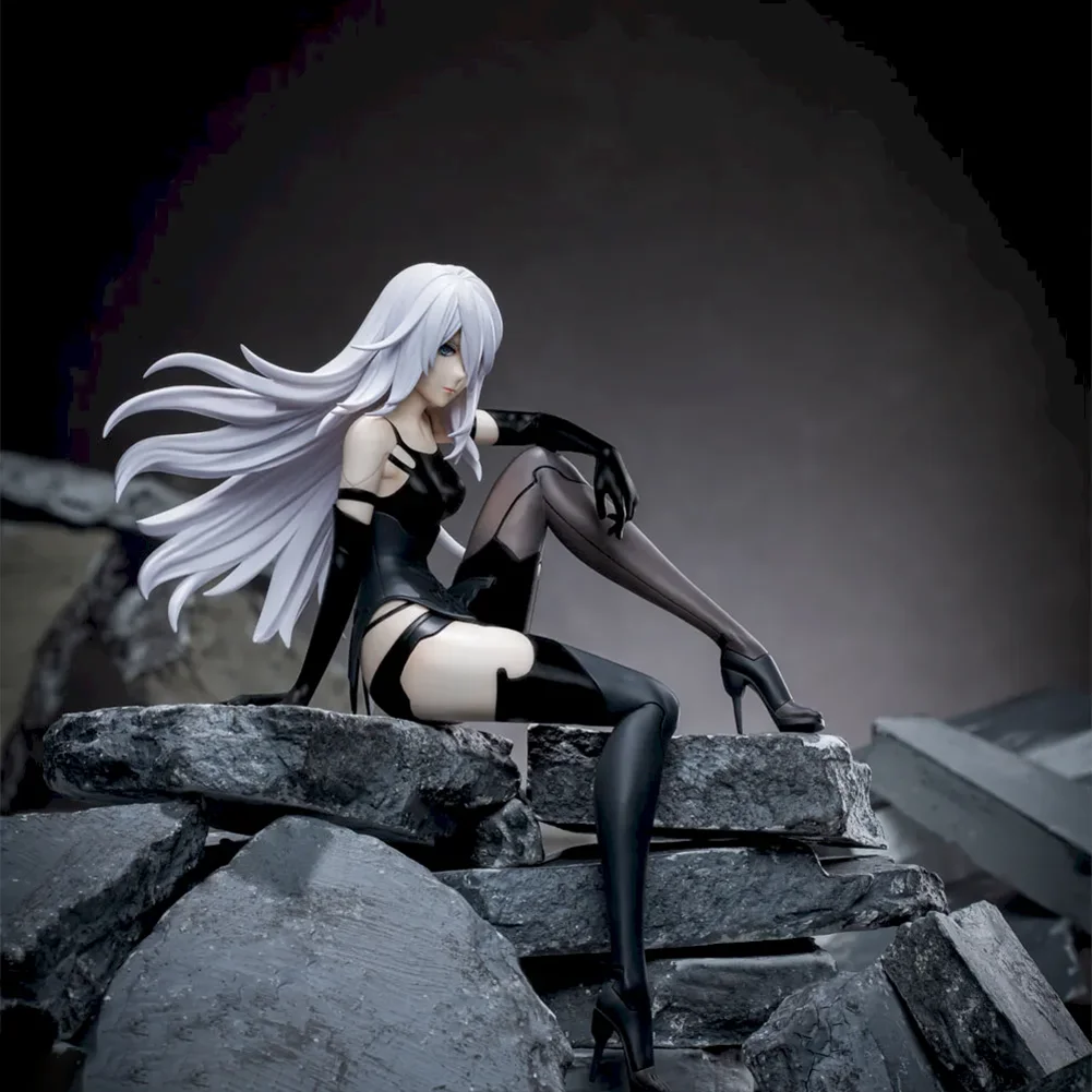 

Anime 2Byorha Figure A2 Automata Action Figures PVC Sitting Pose Statue Model Toys Collection Decoration Ornament Holiday Gifts