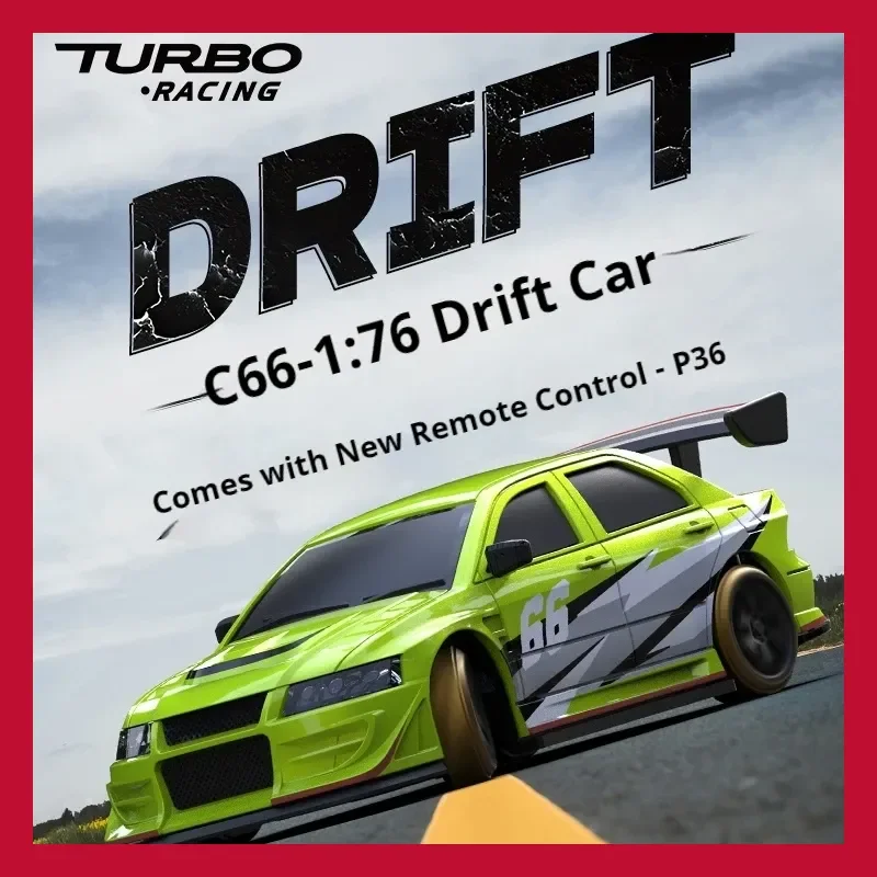 جديد 2025 توربو سباق سيارة التحكم عن بعد 1:76 مقياس كهربائي صغير الانجراف جيب لعبة تعمل بالريموت للبنين هدية الكريسماس نموذج محاكاة #1