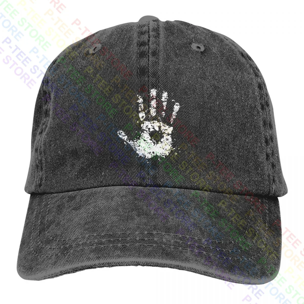 White Hand Ii Lord Of Isengard Saruman Symbol Sign The Rings Uruk-Hai Washed Denim Baseball Cap Trucker Hats Fashion