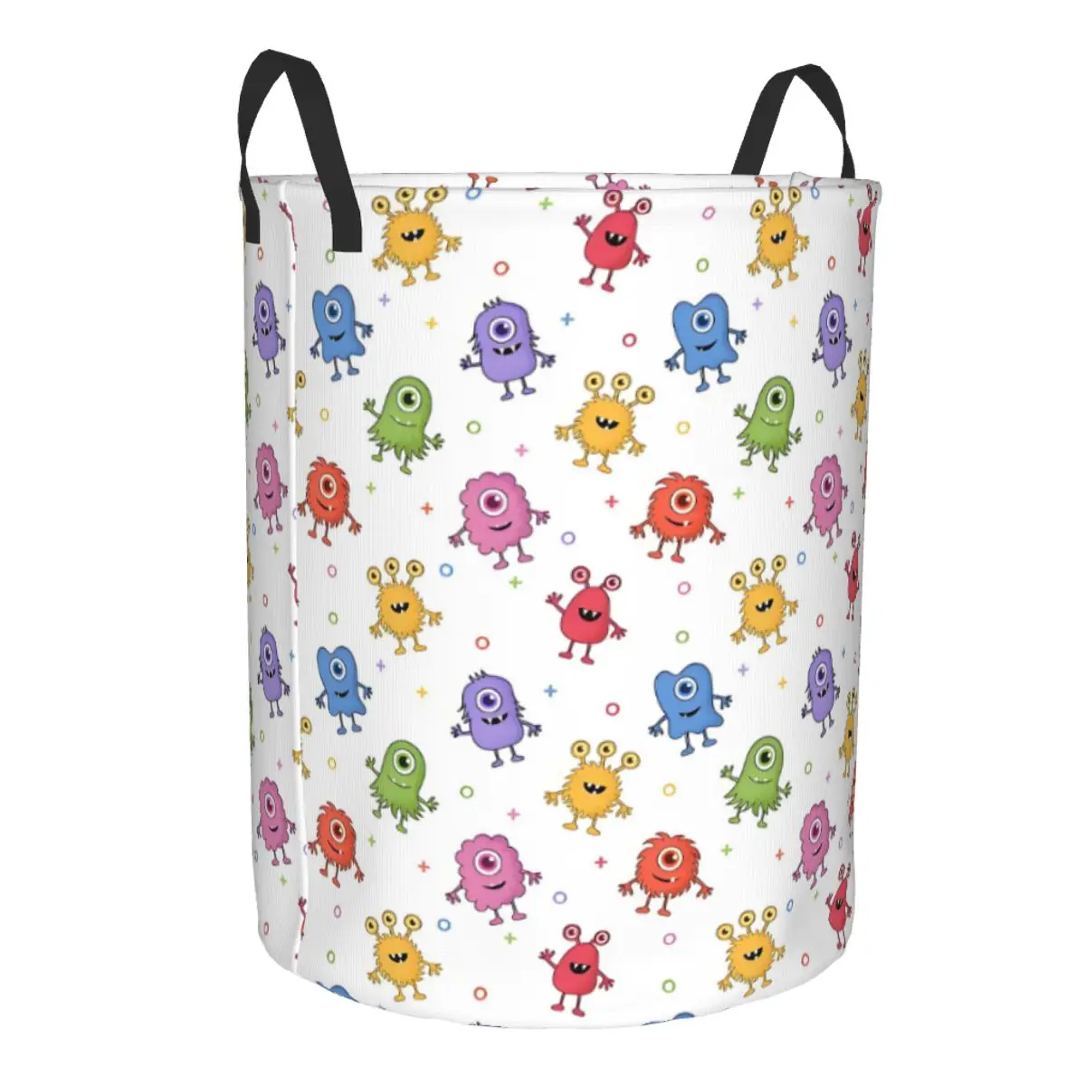 Monsters University Children's Comedy Film Laundry Hamper Large Clothes Storage Basket Cartoon Toys Bin Organizer for Boy Girl