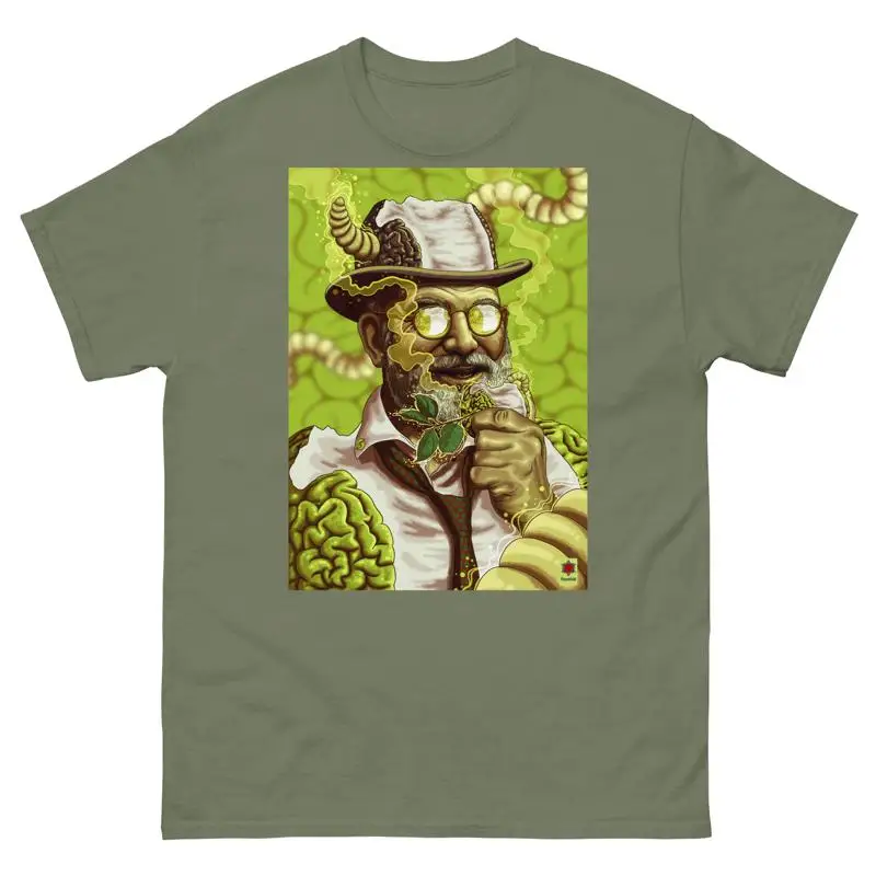 

Oliver Sacks T shirt artwork by rosenfeldtown